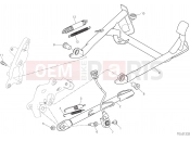 DUCATI 2020 Multistrada 1260 Enduro SIDE STAND [MOD:MS1260E]