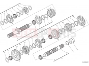 DUCATI Multistrada 1260 S GEAR BOX [MOD:MS1260S]