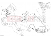 DUCATI Multistrada 1260 S REAR SHOCK ABSORBER [MOD:MS1260S]