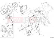 DUCATI 2020 Multistrada 1260 S D Air REAR BRAKING SYSTEM [MOD:MS1260SA]
