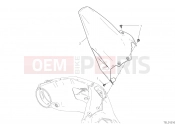 REAR MUDGUARD [MOD:PANV2] - Ducati Superbike Panigale V2 2020