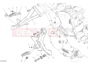 DUCATI 2020 SuperSport FOOTRESTS, RIGHT [MOD:SS 939]
