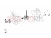 Drive shaft - Derbi Terra 125 2013