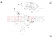 DUCATI Monster 620 Dark Single Disc METER » HANDLE BAR