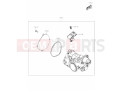 KAWASAKI MULE PRO-MX (KAF700BLF) Throttle