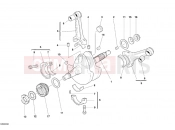 DUCATI 2005 Monster S2R 800 CRANKSHAFT » ENGINE CASE
