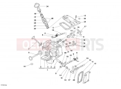 DUCATI 2005 Monster S2R 800 HORIZONTAL CYLINDER HEAD » VALVE DRIVE