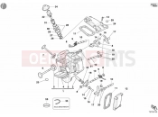 DUCATI Supersport 800 SS HORIZONTAL CYLINDER HEAD » VALVE DRIVE