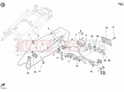 DUCATI 2004 998 Final Ed. Single-Seat REAR MUDGUARD » PLASTICS