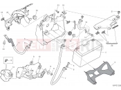 DUCATI 2021 Panigale V2 BATTERY HOLDER [MOD:PANV2]