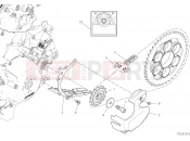 DUCATI 2021 Panigale V2 FRONT SPROCKET - CHAIN [MOD:PANV2]