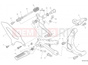 DUCATI 2021 Panigale V2 FOOTRESTS, RIGHT [MOD:PANV2]