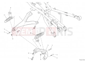DUCATI 2021 Panigale V2 REAR FOOTREST [MOD:PANV2]