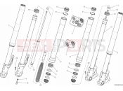 DUCATI 2016 Scrambler Urban Enduro FRONT FORK