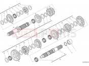 DUCATI 2021 Scrambler 1100 Dark Pro GEAR BOX [MOD:SCR11DRK]