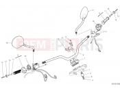 DUCATI 2021 Scrambler 1100 Dark Pro HANDLEBAR [MOD:SCR11DRK;XST:EUR,ROK]