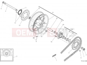 DUCATI 2021 Scrambler 1100 Sport Pro REAR WHEEL [MOD:SCR11SPR]