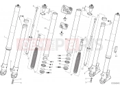 DUCATI 2021 Scrambler Desert Sled FRONT FORK [MOD:SCR800DS]