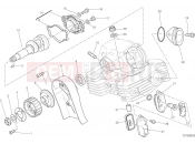 DUCATI 2021 Scrambler Desert Sled Fasthouse VERTICAL CYLINDER HEAD - TIMING [MOD:SCR800FH]