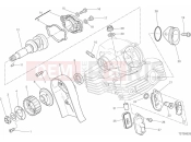 DUCATI 2020 Scrambler Icon Dark VERTICAL CYLINDER HEAD - TIMING