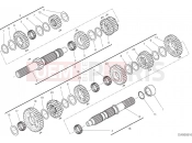 DUCATI 2020 Scrambler 1100 Pro GEAR BOX [MOD:SCR11DRK]