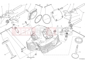 DUCATI 2020 Scrambler 1100 Pro VERTICAL HEAD [MOD:SCR11DRK;XST:ROK]