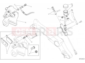 DUCATI 2020 Scrambler 1100 Pro REAR BRAKE SYSTEM [MOD:SCR11DRK]
