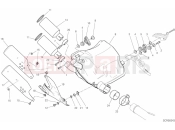 DUCATI 2019 Scrambler 1100 Special EXHAUST SILENCER [MOD:SCR11SPE]