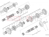 DUCATI Scrambler Full Throttle GEAR BOX [MOD:SCR800FT]