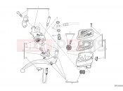 DUCATI 2021 Diavel 1260 Lamborghini FRONT BRAKE PUMP [MOD:DVLAMBO]