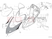 DUCATI 2021 Hypermotard 950 SP COWLING [MOD:HYM950SP]