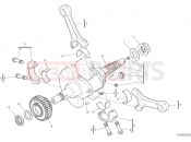 DUCATI Monster 821 Stealth CONNECTING RODS [MOD:M821STEA]
