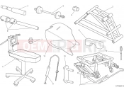 DUCATI Monster 821 Stealth WORKSHOP SERVICE TOOLS, FRAME [MOD:M821STEA]