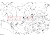 DUCATI 2021 Monster 821 COOLING SYSTEM [MOD:M 821]