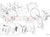 DUCATI 2021 Monster 1200 S FRONT BRAKE SYSTEM [MOD:M 1200S]