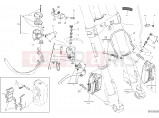 DUCATI Multistrada 950 S Spoked Wheels FRONT BRAKE SYSTEM [MOD:MS950SSW]