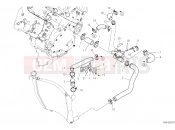DUCATI 2021 Panigale Superleggera V4 COOLING CIRCUIT [MOD:PANV4SL]