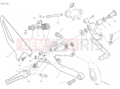 DUCATI 2021 Panigale V4 S FOOTRESTS, RIGHT [MOD:PANV4 S]