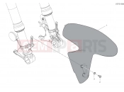 DUCATI 2021 Streetfighter V4 S FRONT MUDGUARD [MOD:SFV4 S]