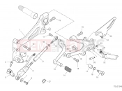 DUCATI 2021 Streetfighter V4 S FOOTRESTS, LEFT [MOD:SFV4 S]