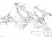 DUCATI Streetfighter V4 REAR FRAME COMP. [MOD:SFV4]