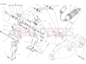DUCATI 2021 XDiavel Dark REAR SHOCK ABSORBER [MOD:XDVLDARK]