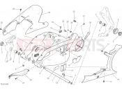 DUCATI 2021 XDiavel Black Star SWING ARM [MOD:XDVLTOP]