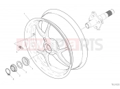 DUCATI 2020 Hypermotard 950 Rear Wheel