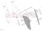 DUCATI 2020 Hypermotard 950 Front Mudguard