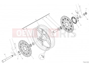 DUCATI 2020 Hypermotard 950 Front Wheel