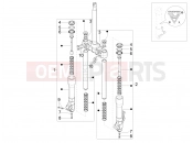 Fork's components (Mingxing) - Piaggio Beverly 300 IE ABS 2020