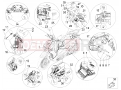 Main cable harness - Piaggio Beverly 300 IE ABS (APAC) 2019