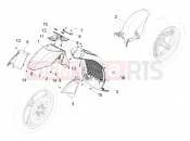 Wheel huosing - Mudguard - Piaggio Beverly 300 IE ABS (APAC) 2019