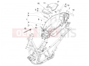 Helmet huosing - Undersaddle - Piaggio Beverly 300 IE ABS (APAC) 2020